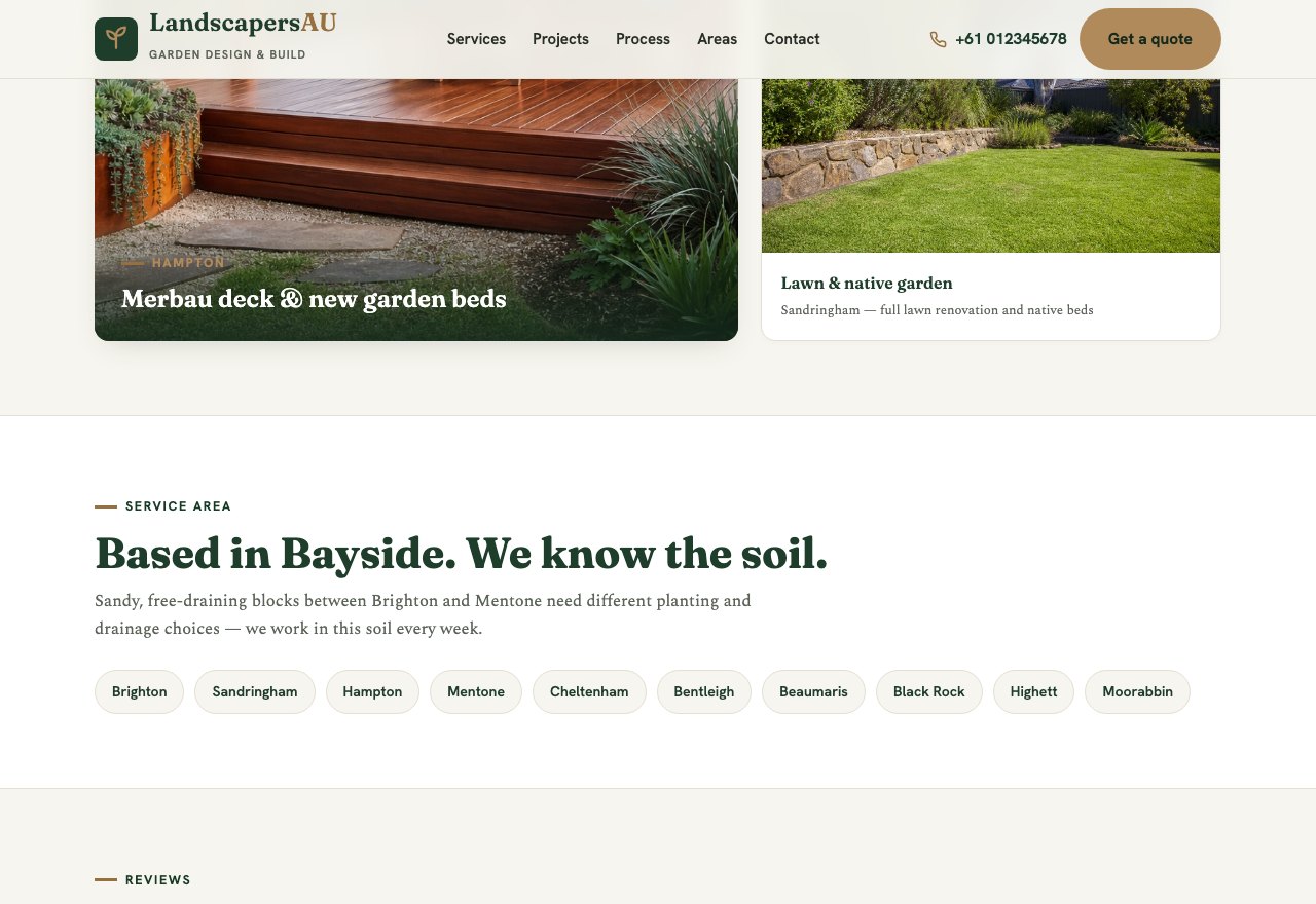 Landscaping · concept — screenshot 3