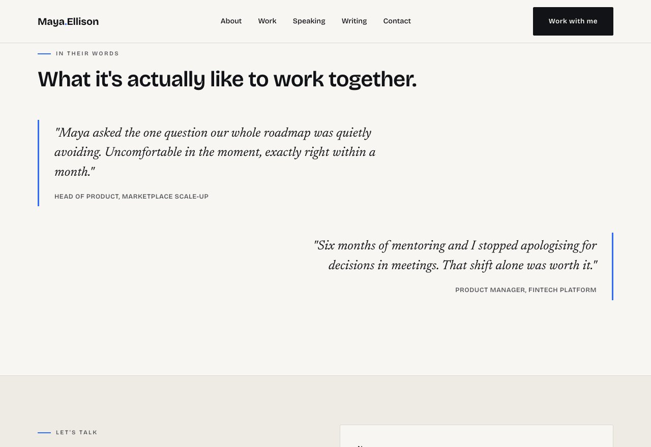 Personal brand · concept — screenshot 4