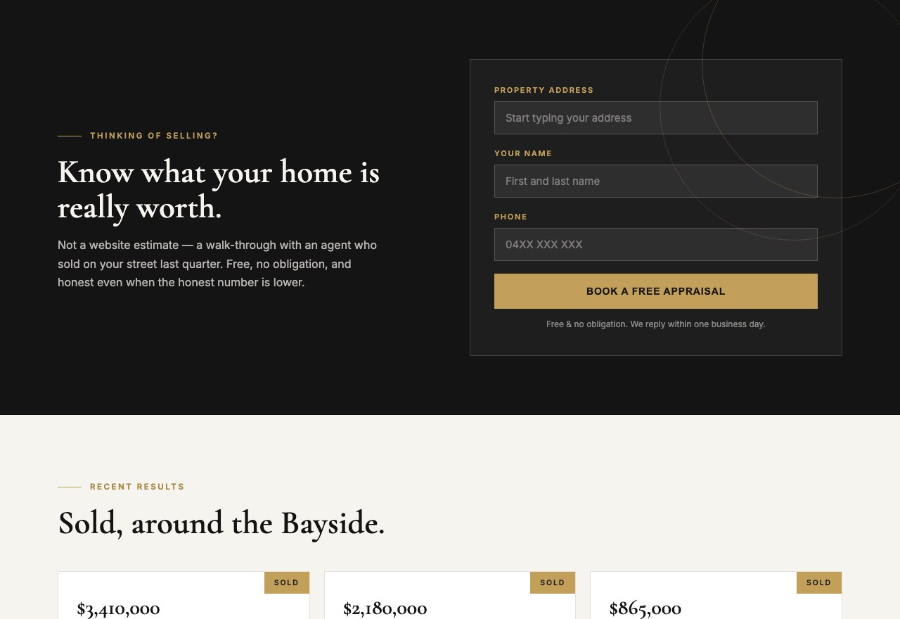 Real estate agency · concept — screenshot 3
