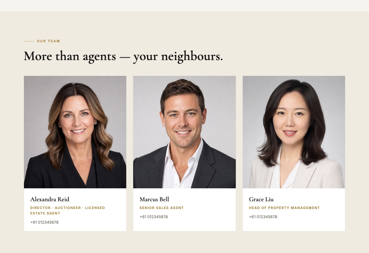 Real estate agency · concept — screenshot 4
