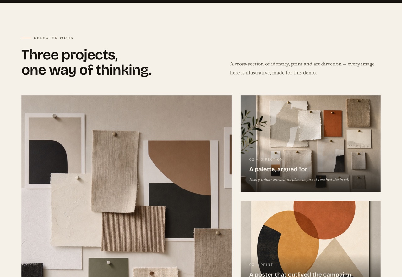 Design studio · concept — screenshot 2
